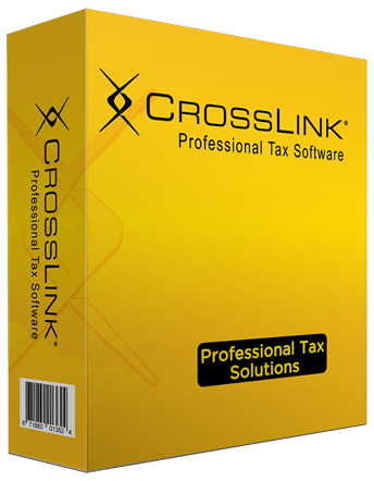 Caja del software profesional de taxes CrossLink
